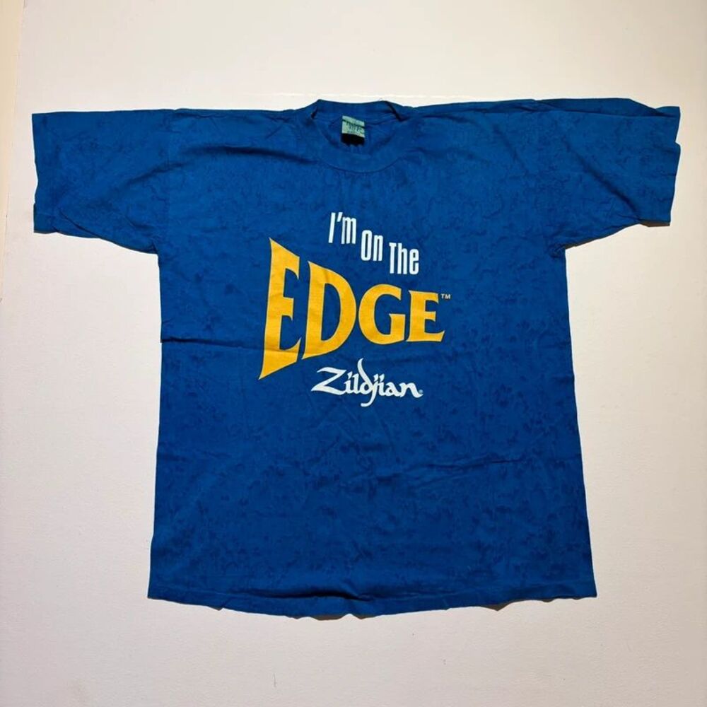 Vintage Single Stitch Zildijan Percussion Instruments Edge Graphic Tee